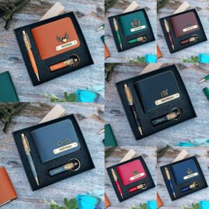 Same Color Mini Essential Hamper for Men – Wallet Pen Keychain Combo
