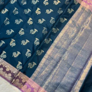 semi katan soft silk saree banarasi weaving